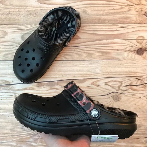 CROCS Shoes Crocs Classic Lined Animal Remix Clog Poshmark